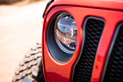 DV8 Offroad 2018 + Jeep Wrangler JL/Gladiator LED Projector Headlights - Lights