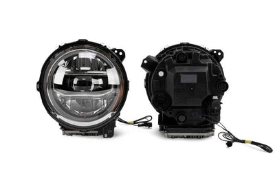 DV8 Offroad 2018 + Jeep Wrangler JL/Gladiator LED Projector Headlights - Lights