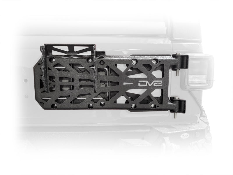 DV8 Offroad 2018 + Jeep Wrangler Tire Carrier - Roofs & Roof Accessories