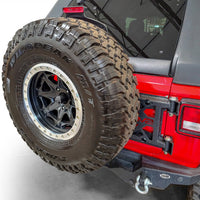 DV8 Offroad 2018 + Jeep Wrangler Tire Carrier - Roofs & Roof Accessories