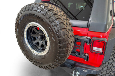 DV8 Offroad 2018 + Jeep Wrangler Tire Carrier - Roofs & Roof Accessories