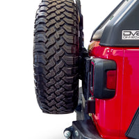 DV8 Offroad 2018 + Jeep Wrangler Tire Carrier - Roofs & Roof Accessories