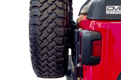 DV8 Offroad 2018 + Jeep Wrangler Tire Carrier - Roofs & Roof Accessories