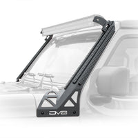 DV8 Offroad 2018 + JL/Gladiator Picatinny Rail A-Pillar Pod LED Light Mount - Lights
