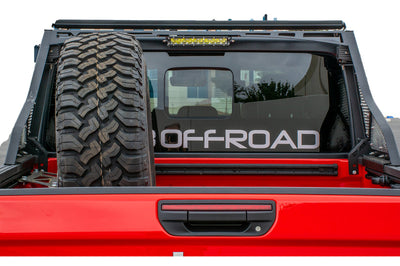 DV8 Offroad 2019 + Jeep Gladiator Bolt On Chase Rack - Roofs & Roof Accessories