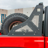 DV8 Offroad 2019 + Jeep Gladiator Bolt On Chase Rack - Roofs & Roof Accessories