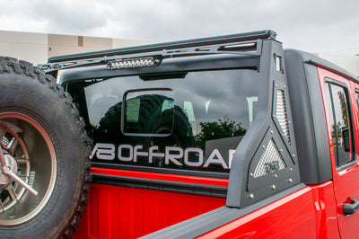 DV8 Offroad 2019 + Jeep Gladiator Bolt On Chase Rack - Roofs & Roof Accessories