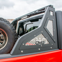 DV8 Offroad 2019 + Jeep Gladiator Bolt On Chase Rack - Roofs & Roof Accessories