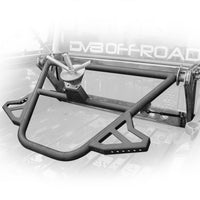 DV8 Offroad 2019 + Jeep Gladiator In-Bed Adjustable Tire Carrier - Roofs & Roof Accessories