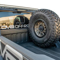DV8 Offroad 2019 + Jeep Gladiator Universal Stand Up In-Bed Tire Carrier - Roofs & Roof Accessories