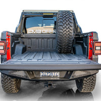 DV8 Offroad 2019 + Jeep Gladiator Universal Stand Up In-Bed Tire Carrier - Roofs & Roof Accessories