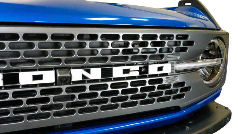 DV8 Offroad 2021+ Ford Bronco Adaptive Cruise Control Relocation Bracket - Fabrication