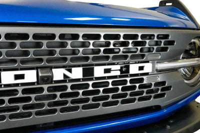 DV8 Offroad 2021+ Ford Bronco Adaptive Cruise Control Relocation Bracket - Fabrication