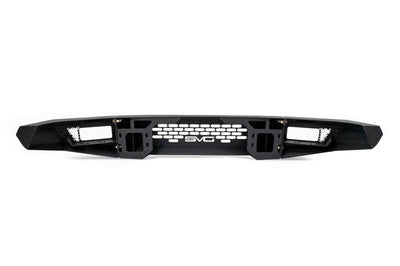 DV8 Offroad 2021 + Ford Bronco Bumper- Accommodates 20in Dual Row Light Bar & (4) 3in Pod Mount - Bumpers Grilles Guards