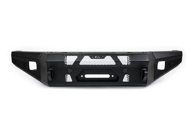 DV8 Offroad 2021+ Ford Bronco Front Bumper Winch Capable w/ Optional Bull Bar/Aux Light Opening - Bumpers Grilles &