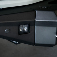 DV8 Offroad 2021+ Ford Bronco Front Bumper Winch Capable w/ Optional Bull Bar/Aux Light Opening - Bumpers Grilles &