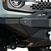DV8 Offroad 2021+ Ford Bronco Modular Front Bumper Winch Capable w/ Auxiliary Light Mounts - Bumpers Grilles & Guards