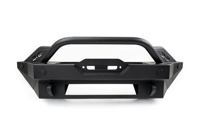 DV8 Offroad 2021+ Ford Bronco Modular Front Bumper Winch Capable w/ Auxiliary Light Mounts - Bumpers Grilles & Guards