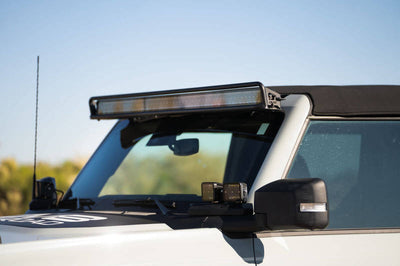 DV8 Offroad 21-22 Ford Bronco 52-Inch Straight LED Light Bar Mount - Lights