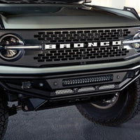 DV8 Offroad 21-22 Ford Bronco Competition Series Front Bumper - Bumpers Grilles & Guards
