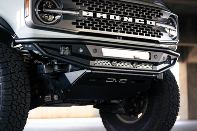 DV8 Offroad 21-22 Ford Bronco Competition Series Front Bumper - Bumpers Grilles & Guards