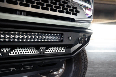 DV8 Offroad 21-22 Ford Bronco Competition Series Front Bumper - Bumpers Grilles & Guards
