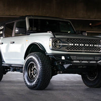 DV8 Offroad 21-22 Ford Bronco Competition Series Front Bumper - Bumpers Grilles & Guards