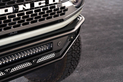 DV8 Offroad 21-22 Ford Bronco Competition Series Front Bumper - Bumpers Grilles & Guards