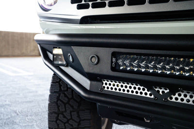 DV8 Offroad 21-22 Ford Bronco Competition Series Front Bumper - Bumpers Grilles & Guards