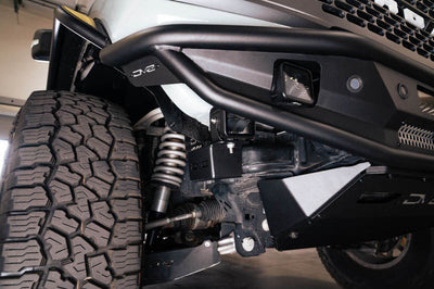 DV8 Offroad 21-22 Ford Bronco Crash Bar Caps w/ Accessory Mount - Bumpers Grilles & Guards