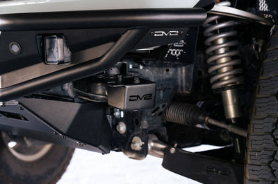 DV8 Offroad 21-22 Ford Bronco Crash Bar Caps w/ Accessory Mount - Bumpers Grilles & Guards