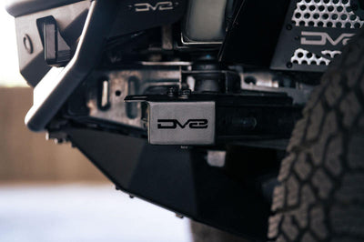 DV8 Offroad 21-22 Ford Bronco Crash Bar Caps w/ Accessory Mount - Bumpers Grilles & Guards