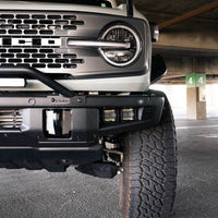 DV8 Offroad 21-22 Ford Bronco Factory Bumper Pocket Light Mount (Pair) 3in LED Pod Lights