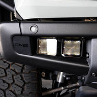 DV8 Offroad 21-22 Ford Bronco Factory Bumper Pocket Light Mount (Pair) 3in LED Pod Lights