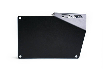 DV8 Offroad 21-22 Ford Bronco Factory Front Bumper License Relocation Bracket - Side - Exterior Styling