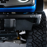 DV8 Offroad 21-22 Ford Bronco Factory Front Bumper License Relocation Bracket - Side - Exterior Styling