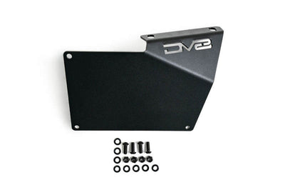 DV8 Offroad 21-22 Ford Bronco Factory Front Bumper License Relocation Bracket - Side - Exterior Styling