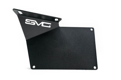 DV8 Offroad 21-22 Ford Bronco Factory Front Bumper License Relocation Bracket - Side - Exterior Styling