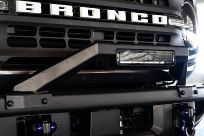 DV8 Offroad 21-22 Ford Bronco Factory Modular Front Bumper Bull Bar - Bumpers Grilles & Guards