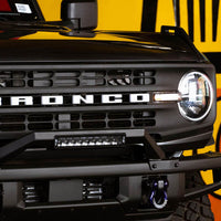 DV8 Offroad 21-22 Ford Bronco Factory Modular Front Bumper Bull Bar - Bumpers Grilles & Guards