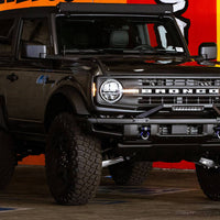 DV8 Offroad 21-22 Ford Bronco Factory Modular Front Bumper Bull Bar - Bumpers Grilles & Guards