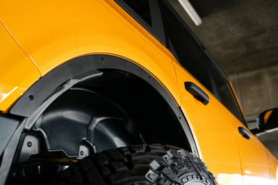 DV8 Offroad 21-22 Ford Bronco Fender Flare Deletes Set of 4 Front & Rear - Exterior Styling
