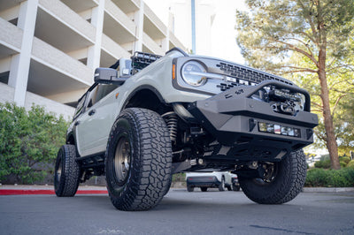 DV8 Offroad 21-22 Ford Bronco Fender Flare Deletes Set of 4 Front & Rear - Exterior Styling