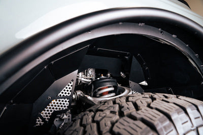DV8 Offroad 21-22 Ford Bronco Front Inner Fender Liners - Body Armor & Protection