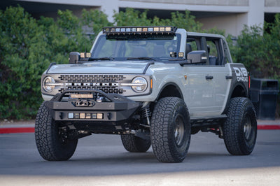 DV8 Offroad 21-22 Ford Bronco Front Lower Control Arm Skid Plate - Body Armor & Protection