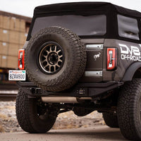 DV8 Offroad 21-22 Ford Bronco FS-15 Series Rear Bumper - Bumpers Grilles & Guards