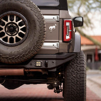 DV8 Offroad 21-22 Ford Bronco FS-15 Series Rear Bumper - Bumpers Grilles & Guards