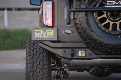 DV8 Offroad 21-22 Ford Bronco FS-15 Series Rear Bumper - Bumpers Grilles & Guards