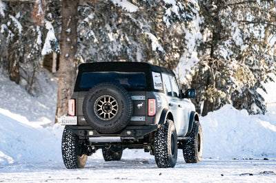 DV8 Offroad 21-22 Ford Bronco FS-15 Series Rear Bumper - Bumpers Grilles & Guards