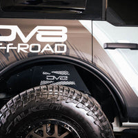 DV8 Offroad 21 22 Ford Bronco Rear Inner Fender Liners Body Armor & Protection